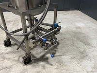 Rvs doseertank verrijdbaar - afbeelding 6 van  6