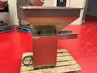 Rvs doseertrechter met trilmotor - afbeelding 3 van  7