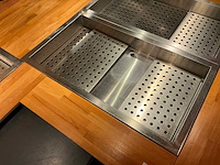 Rvs drop-in koeling met afvoer (3x) - afbeelding 9 van  13