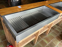 Rvs drop-in koeling met afvoer (3x) - afbeelding 2 van  9