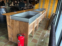 Rvs drop-in koeling met afvoer (3x) - afbeelding 8 van  9