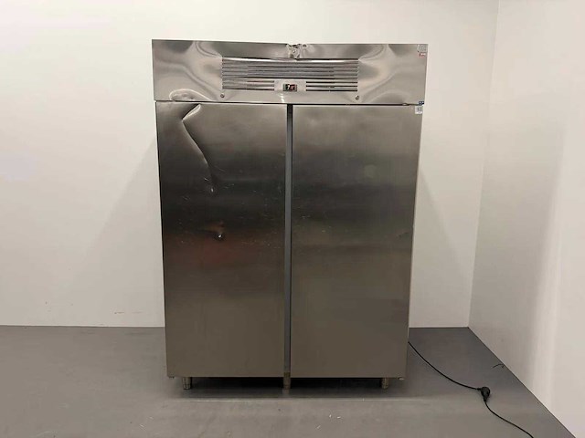 Rvs dubbeldeurs koelkast - afbeelding 2 van  7