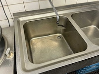 Rvs dubbele spoelbak - afbeelding 3 van  3