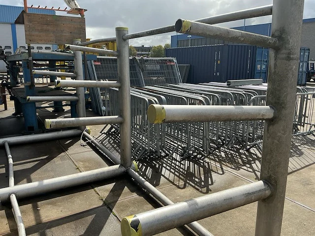 Rvs enkelzijdige draagarmstelling (3x) - afbeelding 6 van  6