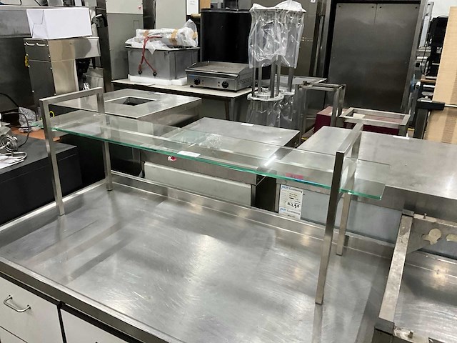 Rvs etagère - afbeelding 1 van  3