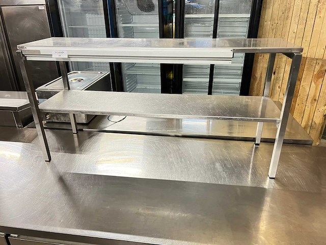 Rvs etagiere - werktafel - afbeelding 1 van  1