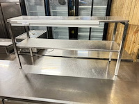 Rvs etagiere - werktafel - afbeelding 1 van  1