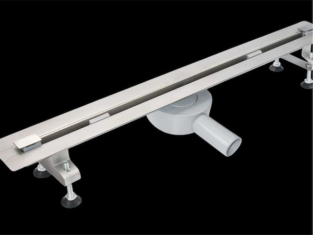 Rvs flat douchegoot 60 cm - afbeelding 1 van  1