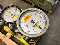 Rvs flowmeter (2x) en afsluiter - afbeelding 3 van  7