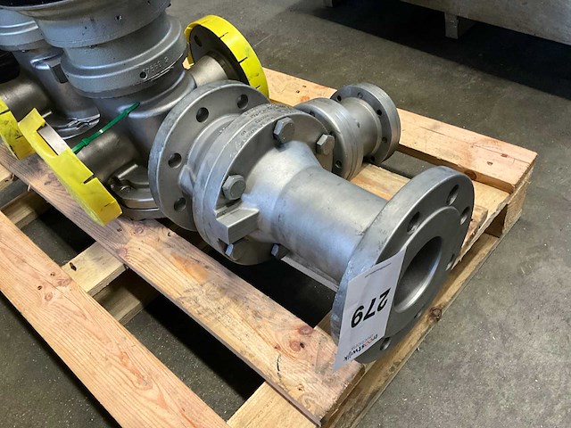 Rvs flowmeter (2x) en afsluiter - afbeelding 7 van  7