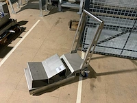 Rvs folieroltransportkar