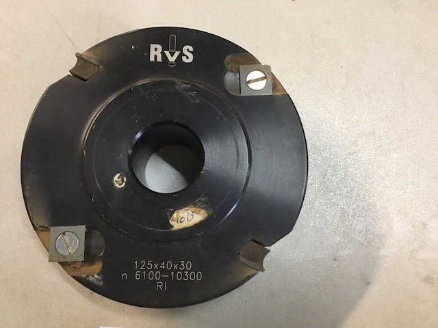 Rvs freesgereedschap - afbeelding 2 van  4