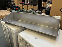 Rvs friet uitschepbak 100 cm - afbeelding 1 van  3