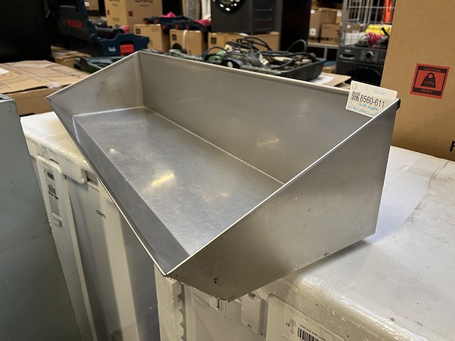 Rvs friet uitschepbak 100 cm - afbeelding 2 van  3