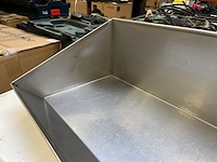 Rvs friet uitschepbak 100 cm - afbeelding 3 van  3