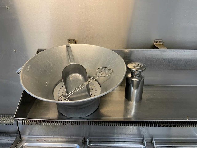 Rvs friet uitschepbak - afbeelding 3 van  3