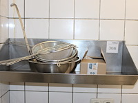 Rvs frietschap afm. 70 x 32 x 20 cm. - afbeelding 1 van  2