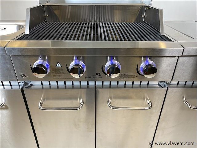 Rvs gasbarbecue keuken - afbeelding 5 van  8