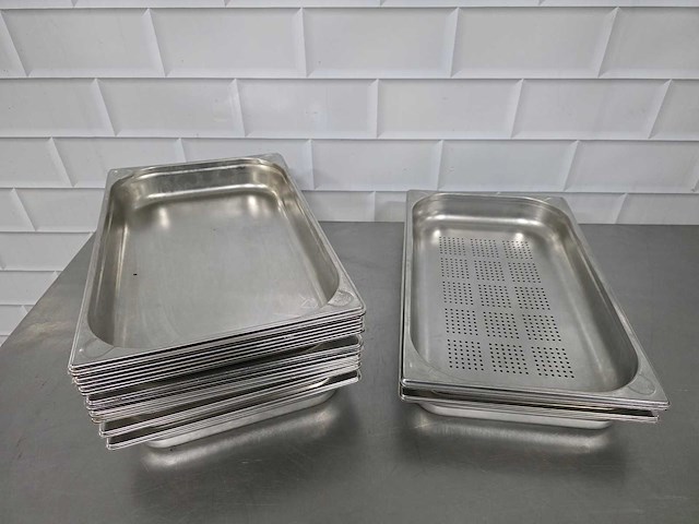 Rvs gastronormbak (14x) - afbeelding 1 van  5