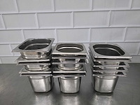 Rvs gastronormbak (15x) - afbeelding 1 van  3
