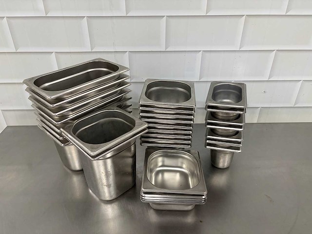 Rvs gastronormbak (30x) - afbeelding 1 van  3