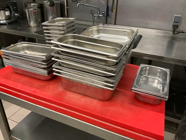 Rvs gastronormbak (36x) - afbeelding 1 van  2