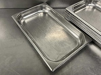 Rvs gastronormbak gn 1/1-65 (10x) - afbeelding 2 van  4