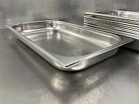Rvs gastronormbak gn 1/1-65 (10x) - afbeelding 2 van  3