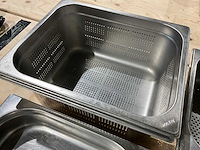 Rvs gastronormbak gn 1/2 (8x) - afbeelding 2 van  3