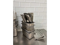 Rvs gastronormbak met deksel (20x) - afbeelding 2 van  4