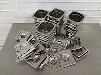 Rvs gastronormbak met deksel (20x) - afbeelding 2 van  4