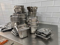 Rvs gastronormbak met dekstel (30x) - afbeelding 5 van  6