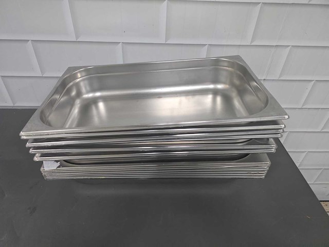 Rvs gastronormbakken (13x) - afbeelding 1 van  4