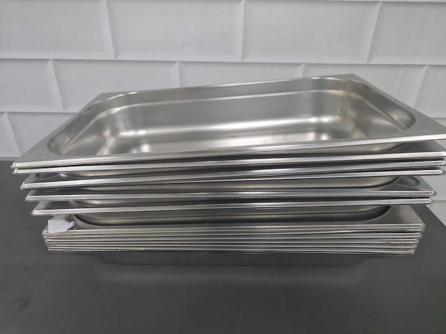 Rvs gastronormbakken (13x) - afbeelding 3 van  4