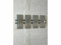 Rvs gebogen - badkamer designradiator ( 1230x510 mm) - afbeelding 2 van  4