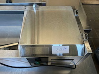 Rvs gekoelde opzetvitrine - afbeelding 2 van  3