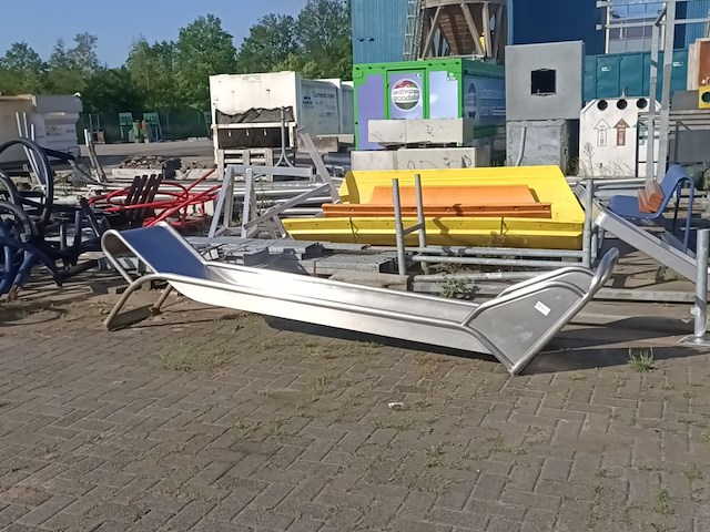 Rvs glijbaan - afbeelding 2 van  6