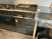 Rvs grillplaat
