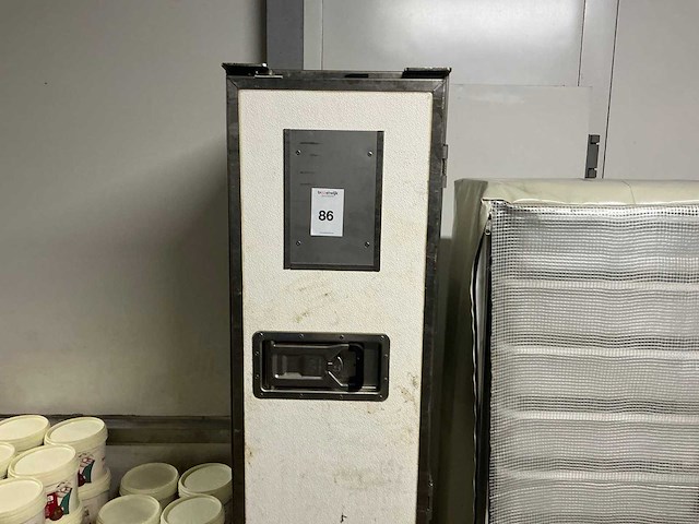 Rvs grondstoffentoren + trolley - afbeelding 4 van  5