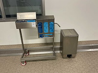 Rvs haar/baard net dispenser - afbeelding 1 van  3