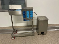 Rvs haar/baard net dispenser - afbeelding 2 van  3