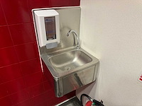 Rvs handenspoelbak - afbeelding 1 van  3