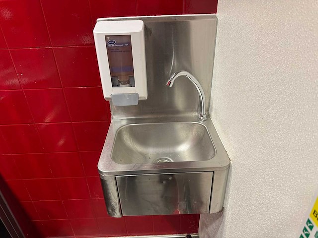 Rvs handenspoelbak - afbeelding 2 van  3
