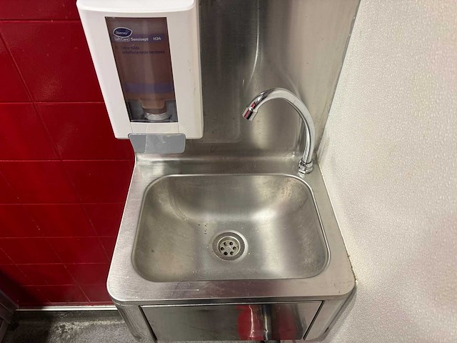 Rvs handenspoelbak - afbeelding 3 van  3