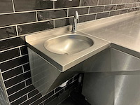 Rvs handsfree spoelbak