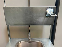 Rvs handwasunit / mobiele wastafel - afbeelding 3 van  8