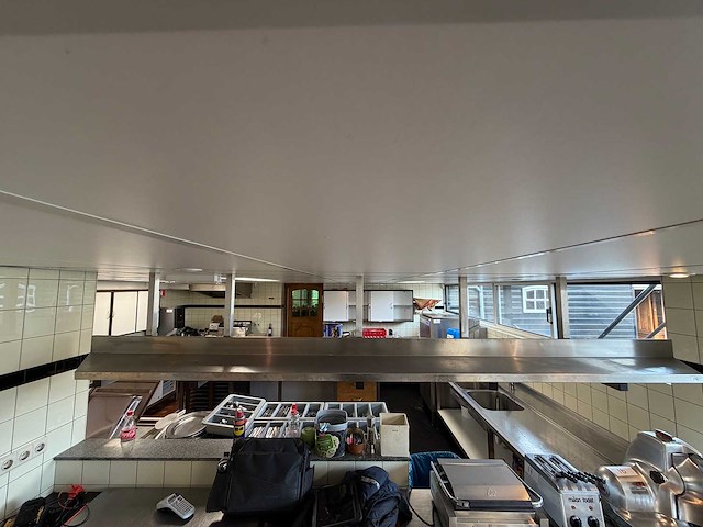 Rvs hang schap - afbeelding 1 van  2