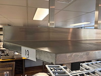 Rvs hang schap - afbeelding 2 van  2