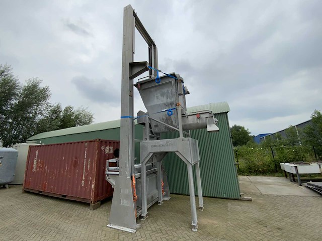 Rvs hef kantelinstallatie - afbeelding 1 van  9