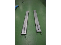 Rvs heftruck rvs verlenglepel set - afbeelding 2 van  2